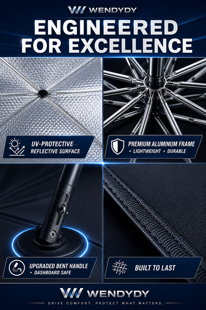 ✨️Last Day 49% OFF☀️🚗2026 Upgraded Car Windshield Sun Shade Umbrella