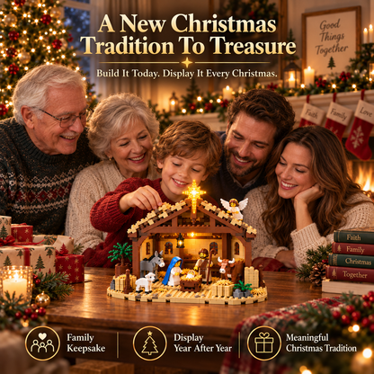 🔥Last Day 49%🌟The Nativity Story Building Block Set