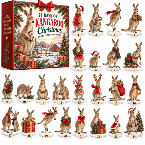 24 Days of Kangaroo Christmas – A Little Joey Surprise Each Day 🦘🎄