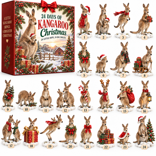 24 Days of Kangaroo Christmas – A Little Joey Surprise Each Day 🦘🎄