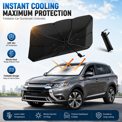 ✨️Last Day 49% OFF☀️🚗2026 Upgraded Car Windshield Sun Shade Umbrella