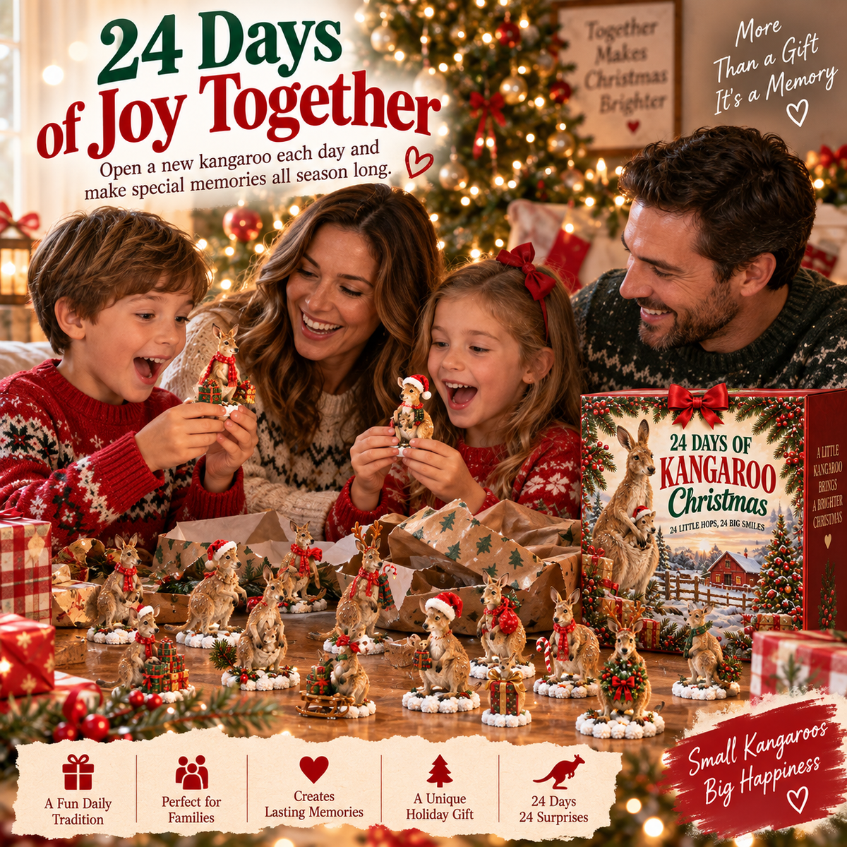 24 Days of Kangaroo Christmas – A Little Joey Surprise Each Day 🦘🎄