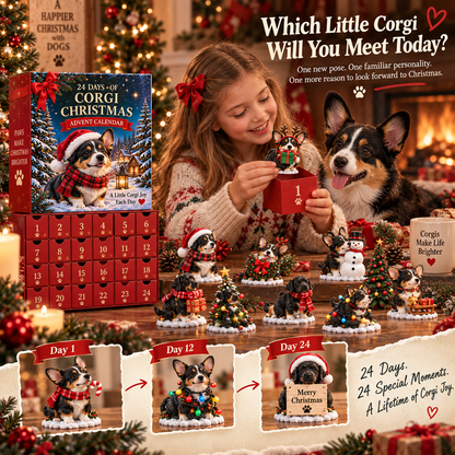 24 Days of Corgi Christmas – Black Corgi Advent Calendar 🐾🎄