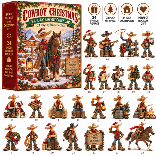 🤠24 Days on the Western Trail – Cowboy Advent Calendar