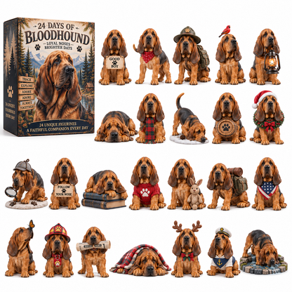 🐾 24 Days of Bloodhound — 24 Unique Hound Personalities to Discover & Collect