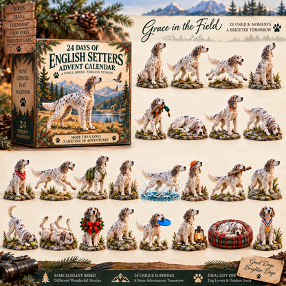 24 Days of English Setters — A Christmas Countdown of Grace, Adventure & Companionship