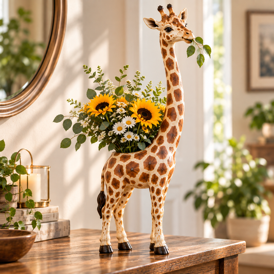🦒 Not Your Ordinary Flower Vase