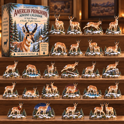 🏔️ 24 Days of the American Pronghorn — A Wild West Collection, One Moment at a Time
