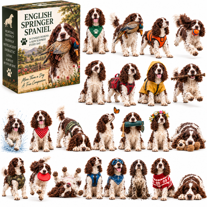 24 Days of English Springer Spaniels – 24 Personalities, One Unforgettable Pack