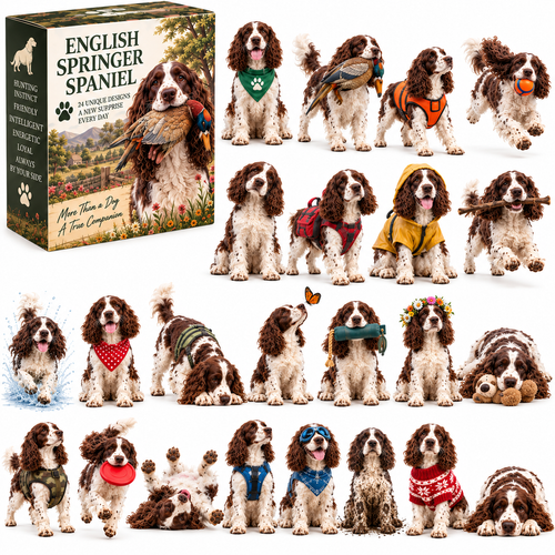 24 Days of English Springer Spaniels – 24 Personalities, One Unforgettable Pack