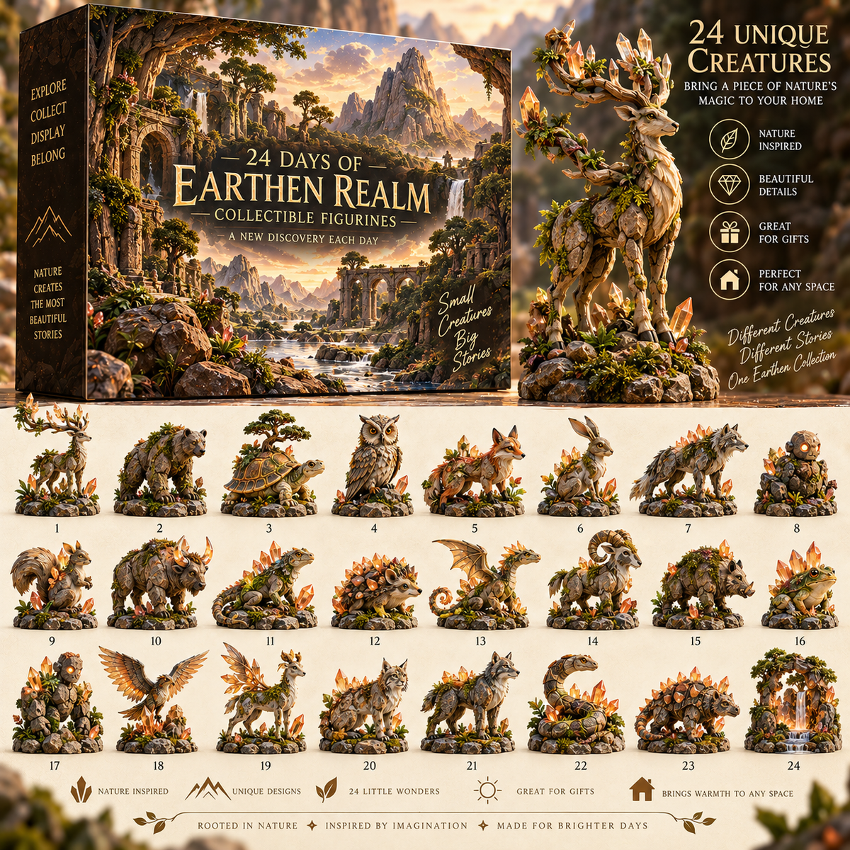 ✨ 24 Days of Five Realms – Mystical Creature Advent Calendar