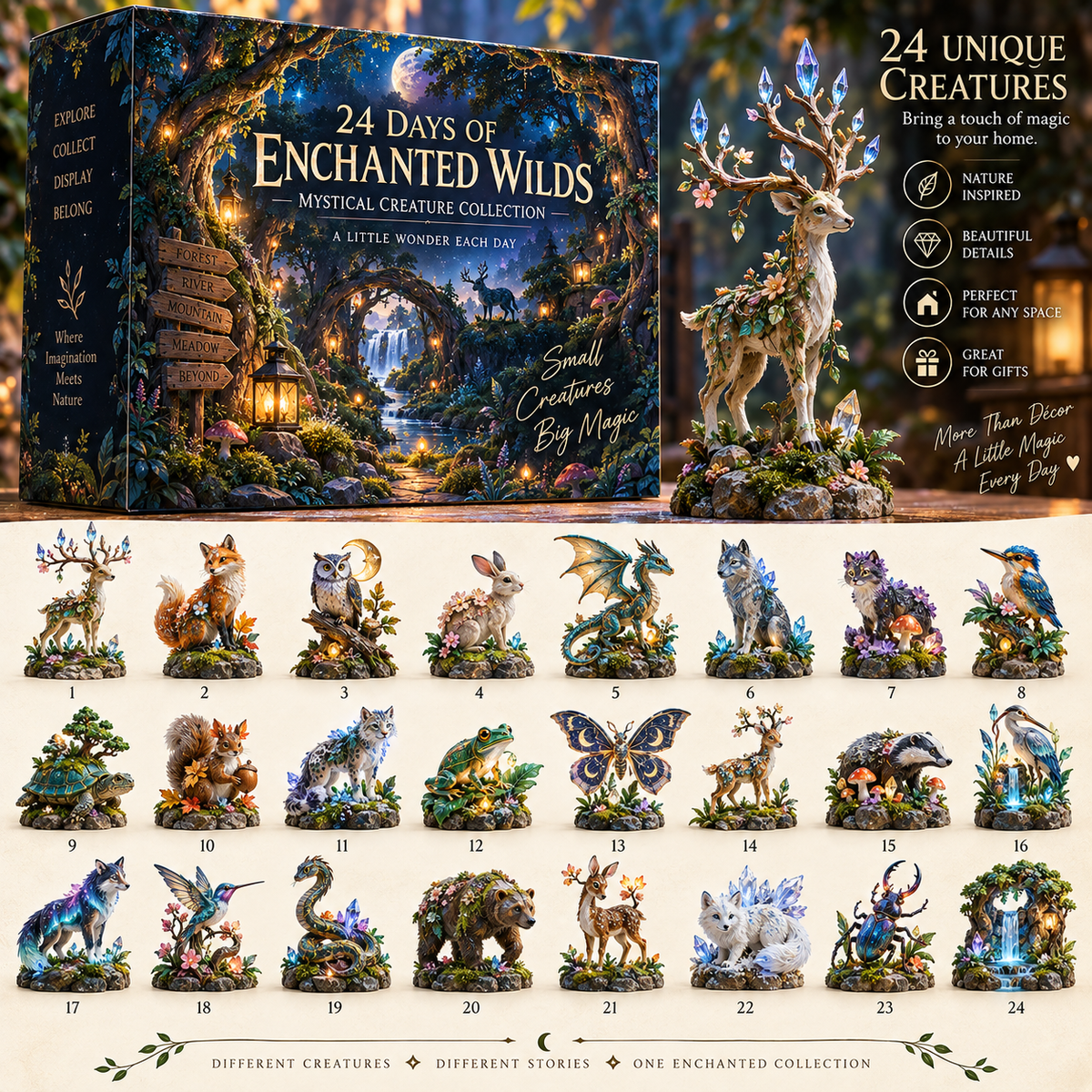 ✨ 24 Days of Five Realms – Mystical Creature Advent Calendar