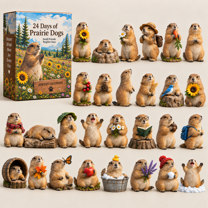 24 Days of Prairie Dogs – 24 Little Friends for Brighter Days 🌻