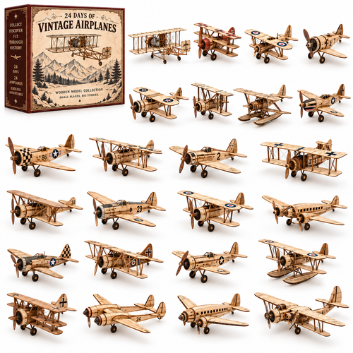 24 Days of Vintage Wooden Aircraft – A Journey Through the Story of Flight ✈️