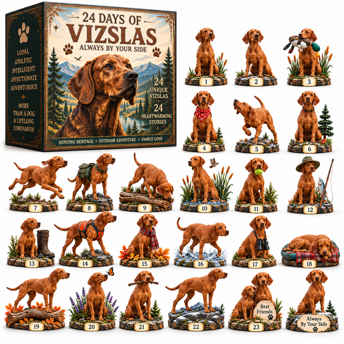 🐾 24 Days of Vizslas — Always By Your Side