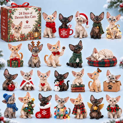 24 Days of Devon Rex Cats – 24 Little Curls, 24 Big Personalities