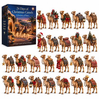 🐪 Build Your Christmas Caravan — 24 Days of Christmas Camels