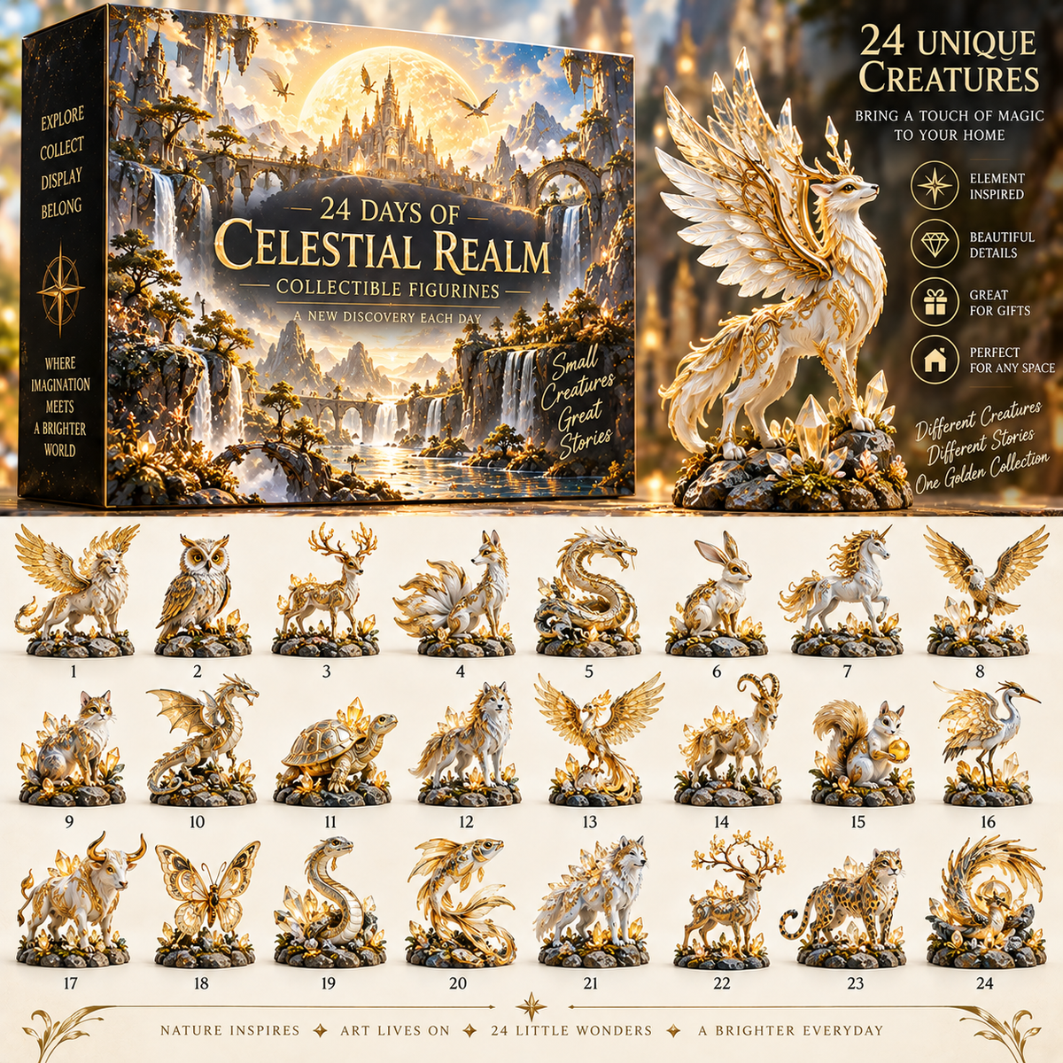 ✨ 24 Days of Five Realms – Mystical Creature Advent Calendar