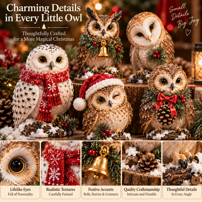 🎄🦉24 Days of Christmas Owls – A Little Owl Surprise Each Day