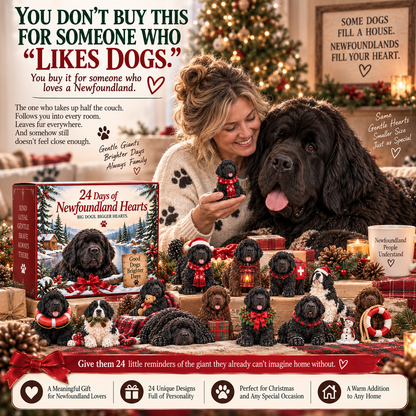 24 Days of Newfoundland Hearts — 24 Gentle Giants, One Very Big Family ❤️🐾
