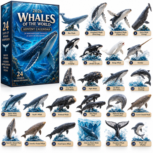 🐋 24 Days Beneath the Waves — Whale Discovery Collection 2026