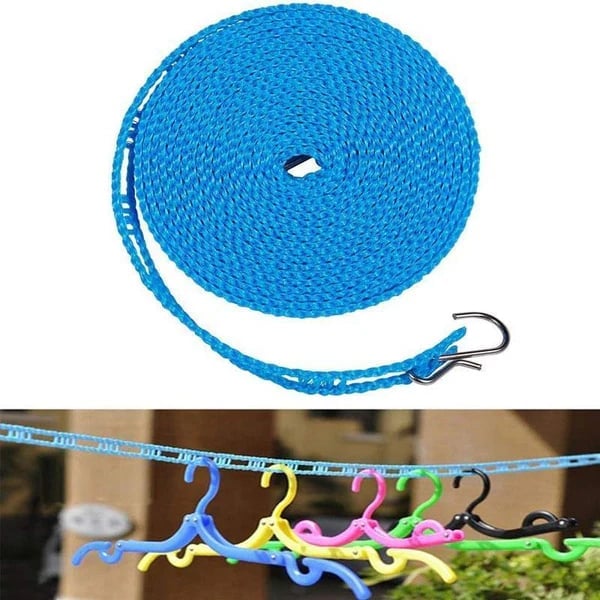 🔥 Limited-Time Deal: Adjustable Windproof Clothesline for Indoor & Outdoor Use