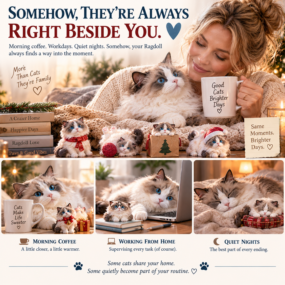 💙24 Days of Ragdoll Love — 24 Fluffy Little Personalities to Make Every Day Sweeter