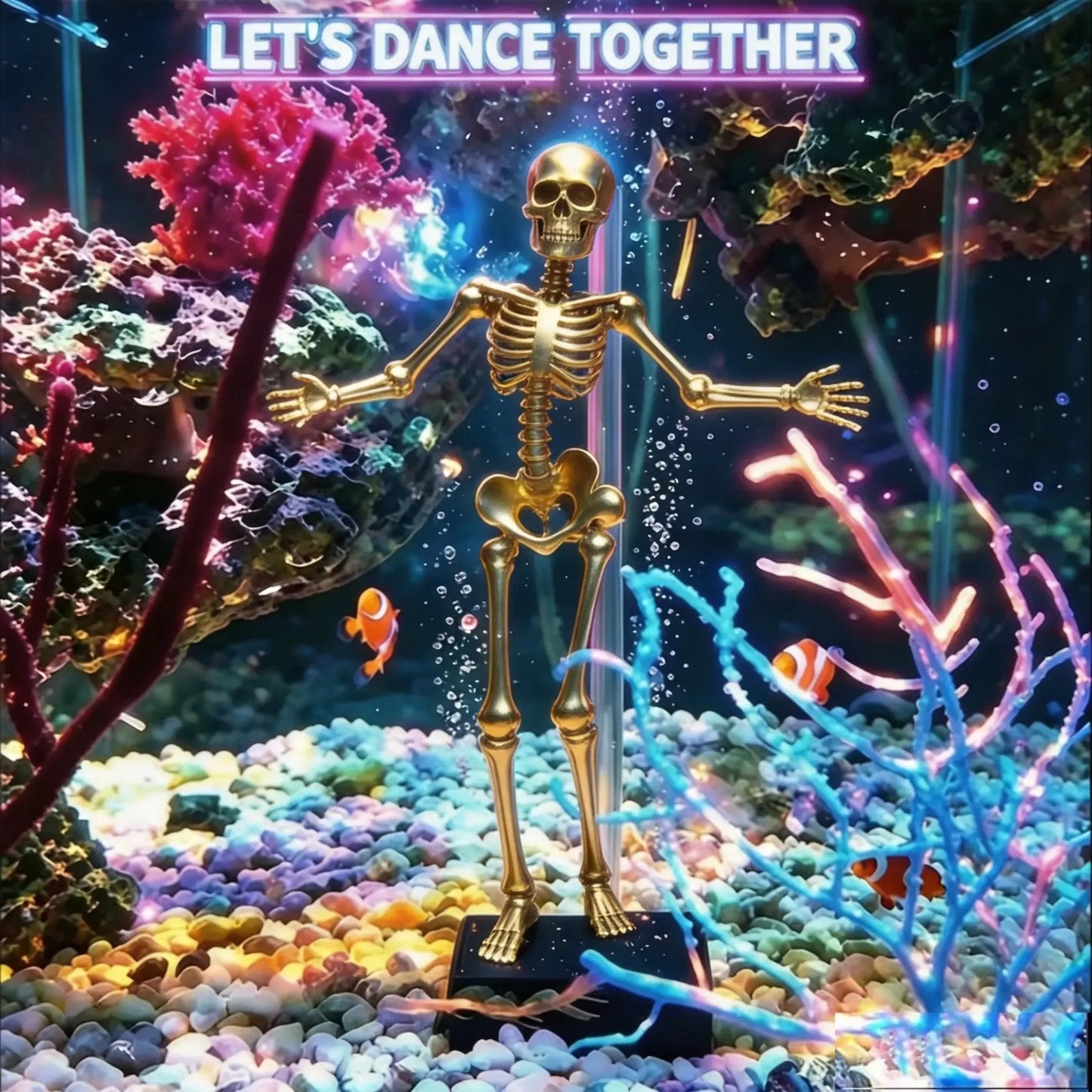 💀Dancing Skeleton Aquarium Bubbler