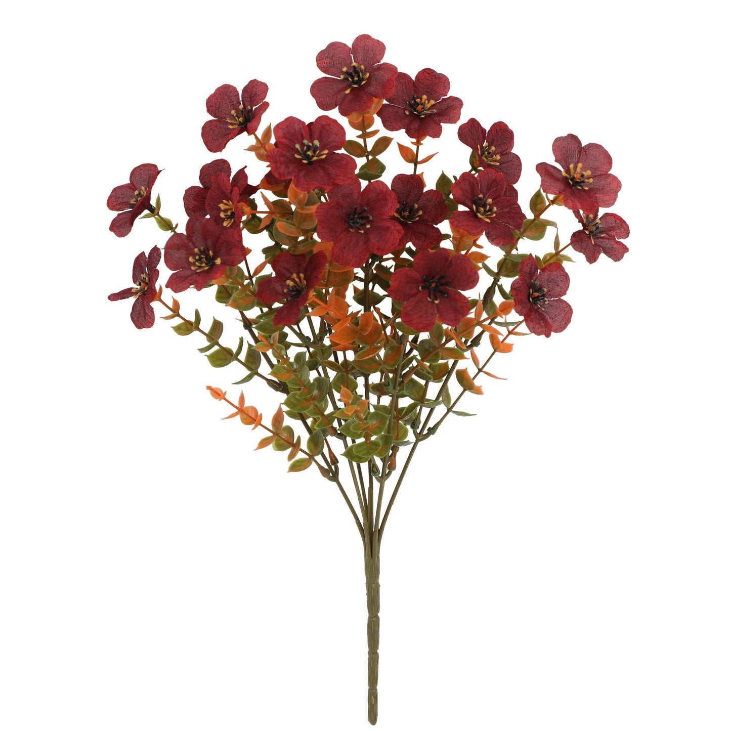 🍂🧡Artificial Autumn Violet Silk Flower Bouquet✨Weatherproof Faux Fall Floral Stems, Front Porch & Table Arrangement, Halloween Home Decor