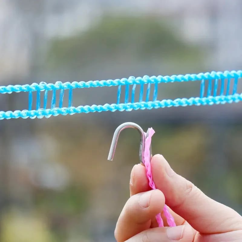 🔥 Limited-Time Deal: Adjustable Windproof Clothesline for Indoor & Outdoor Use