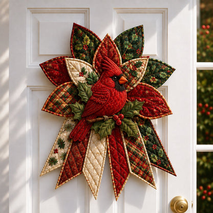 🎉 Holiday Celebration 50% OFF 🎄 – Festive Quilted Christmas Door Hanging DIY Sewing Kit