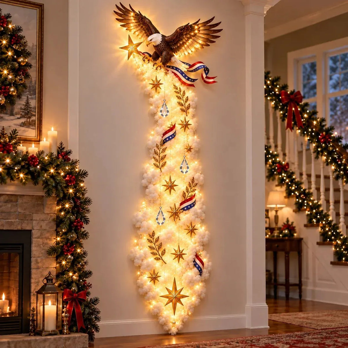 🔥🎁✨ Christmas Blessing Cloud Trail Wall Light Collection – Jesus, Mary & 6 Signature Designs