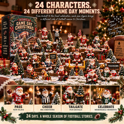 🏈🎄 24 Days of Game Day Christmas – Football Holiday Collection