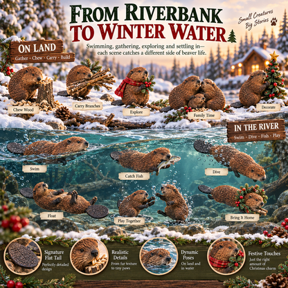 🎄 24 Days of Beavers – Christmas Down by the River