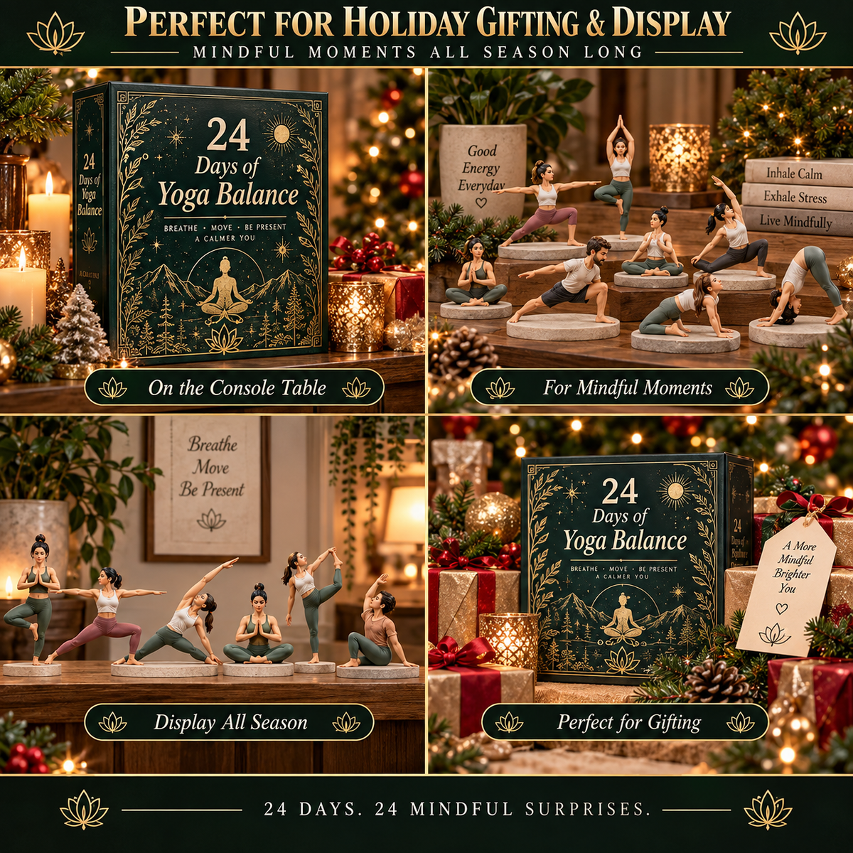 🧘2026 Yoga Balance – 24 Days of Mindful Christmas