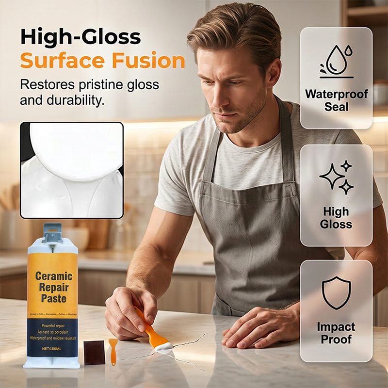 Twin-Tube Ceramic Tile Repair Paste