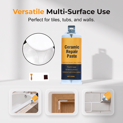 Twin-Tube Ceramic Tile Repair Paste