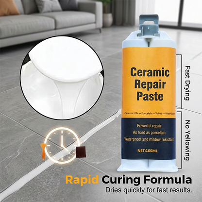 Twin-Tube Ceramic Tile Repair Paste